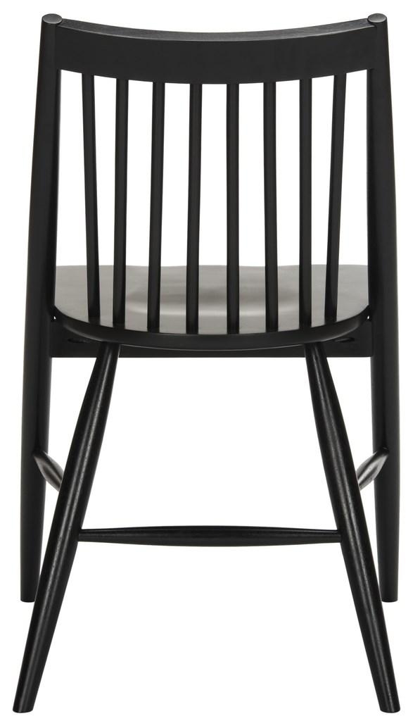 Wren 19"H Spindle Dining Chair - Black - Safavieh (Set 2) - Image 7