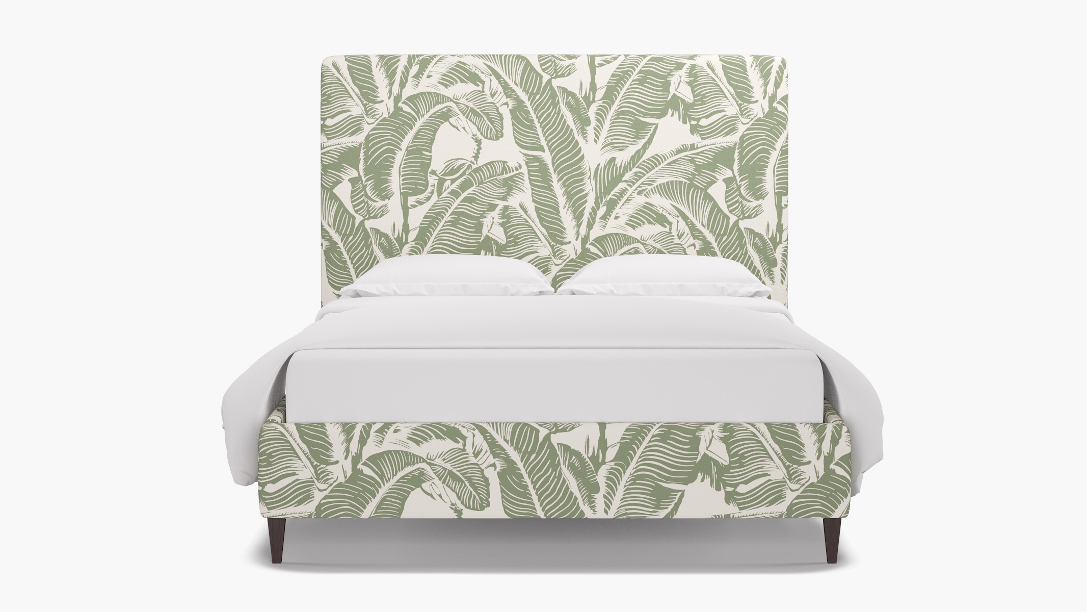 Classic Bed, Sage Martinique® Encore, Espresso Square Tapered Leg, Queen - Image 0