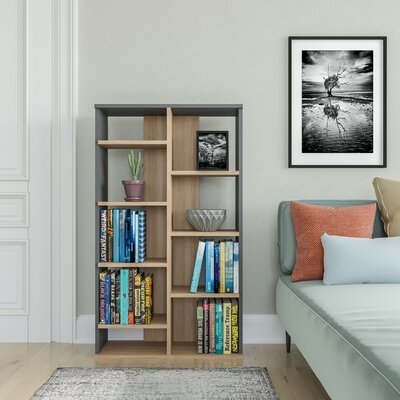 Gjylferije 48.66" H x 28.35" W Standard Bookcase - Image 0