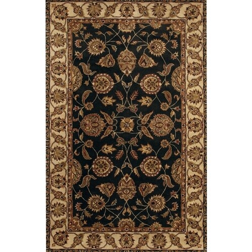  Curland Brown/Black Area Rug Rug Size: Rectangle 7'9" x 10'6" - Image 0