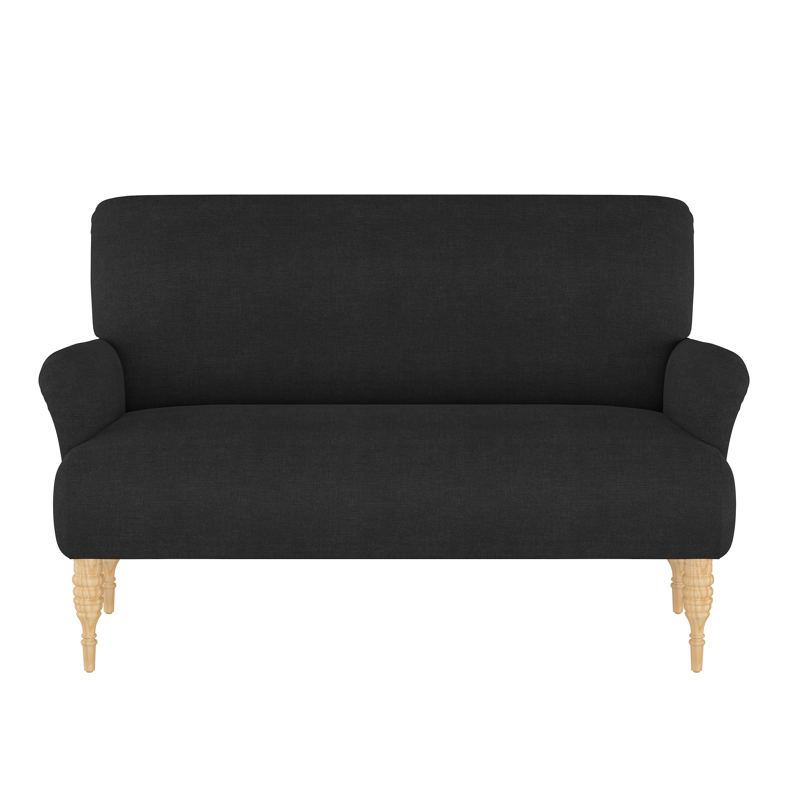 Clermont Settee, Caviar - Image 1