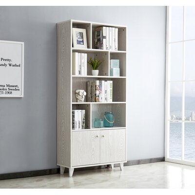 Aisosa 68.54" H x 31.5" W Standard Bookcase - Image 0