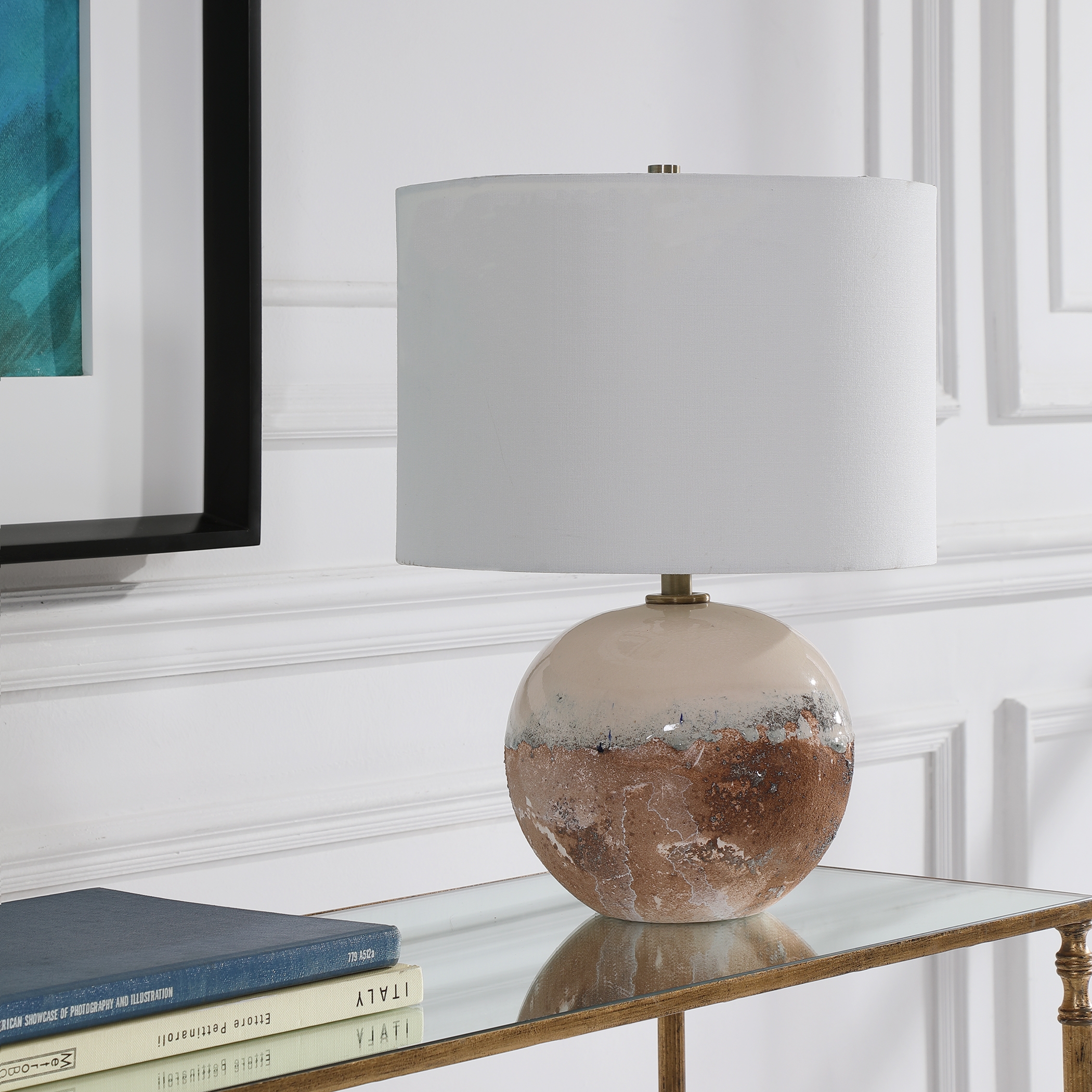 Durango Terracotta Accent Lamp - Image 1