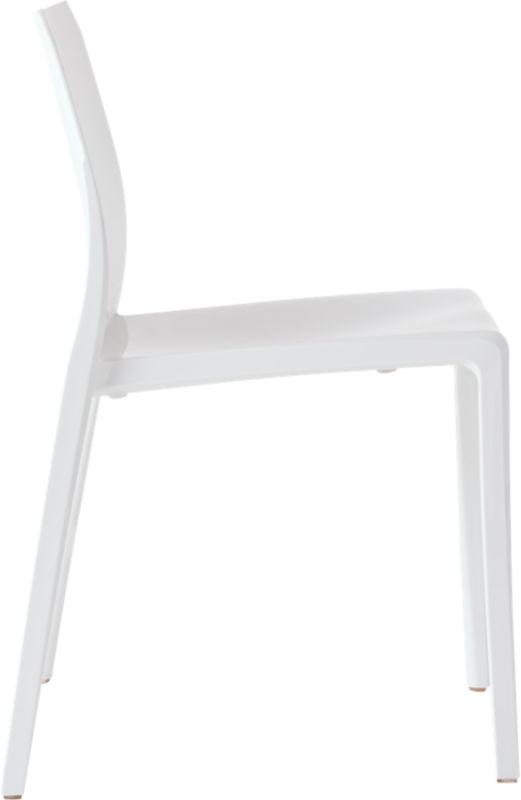 Bolla White Dining Chair - Image 4