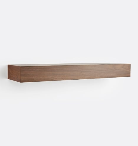 Floating Wood Shelf with 4" Height - Image 0