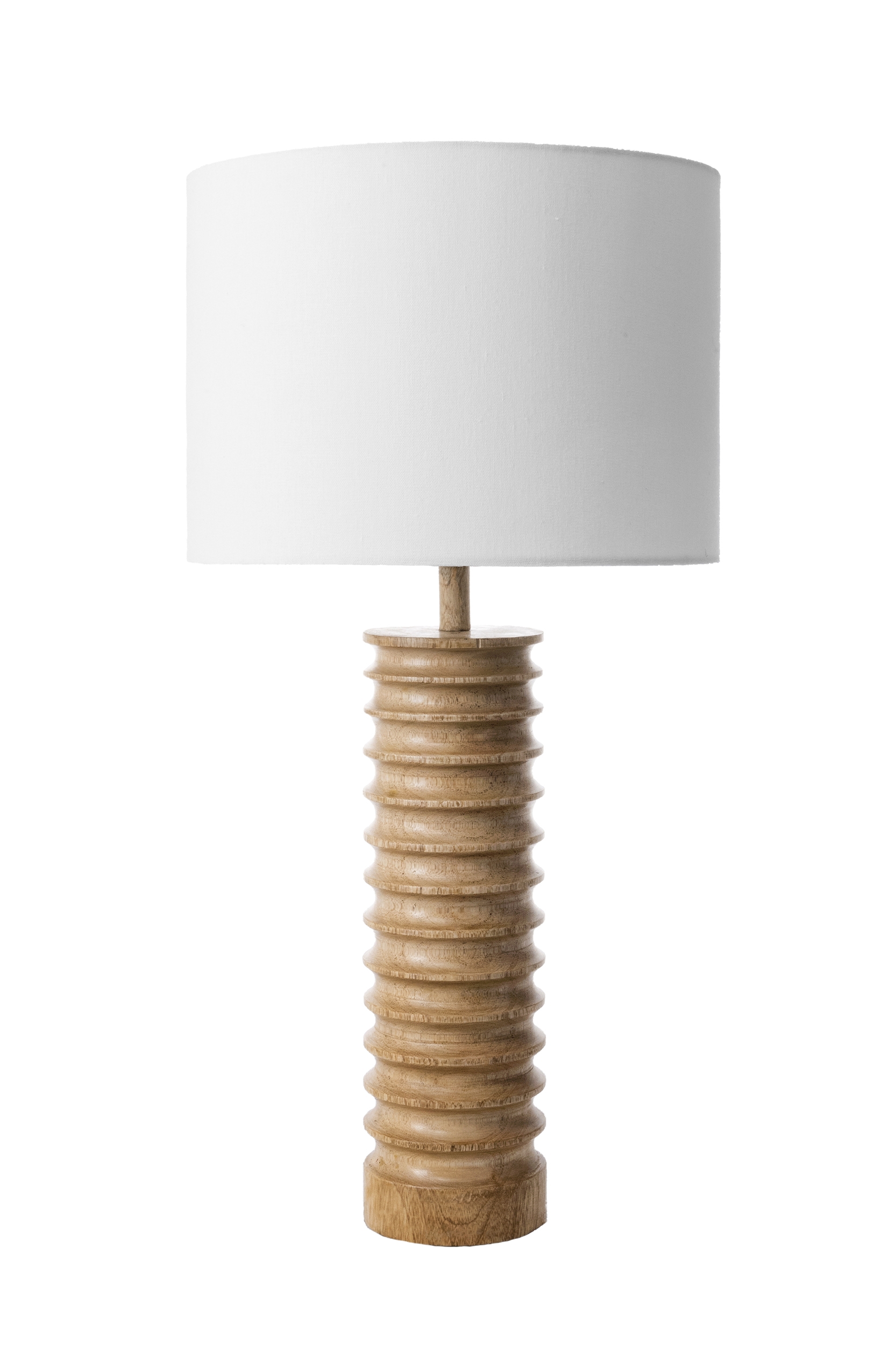 Canton 25" Wood Table Lamp - Image 1