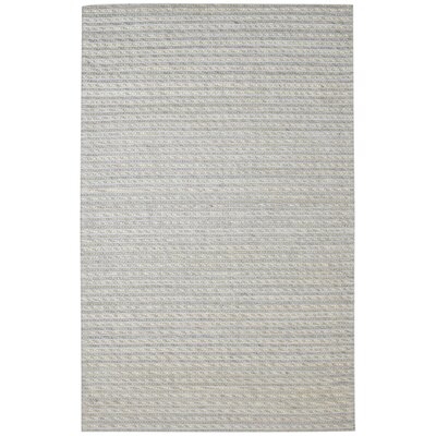 One-of-a-Kind Hand-Knotted 5' x 8' Wool Area Rug in Gray - Image 0