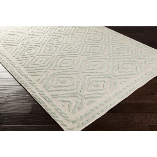 Atlas Beige Indoor 2' x 3' Handmade Rug - Image 1