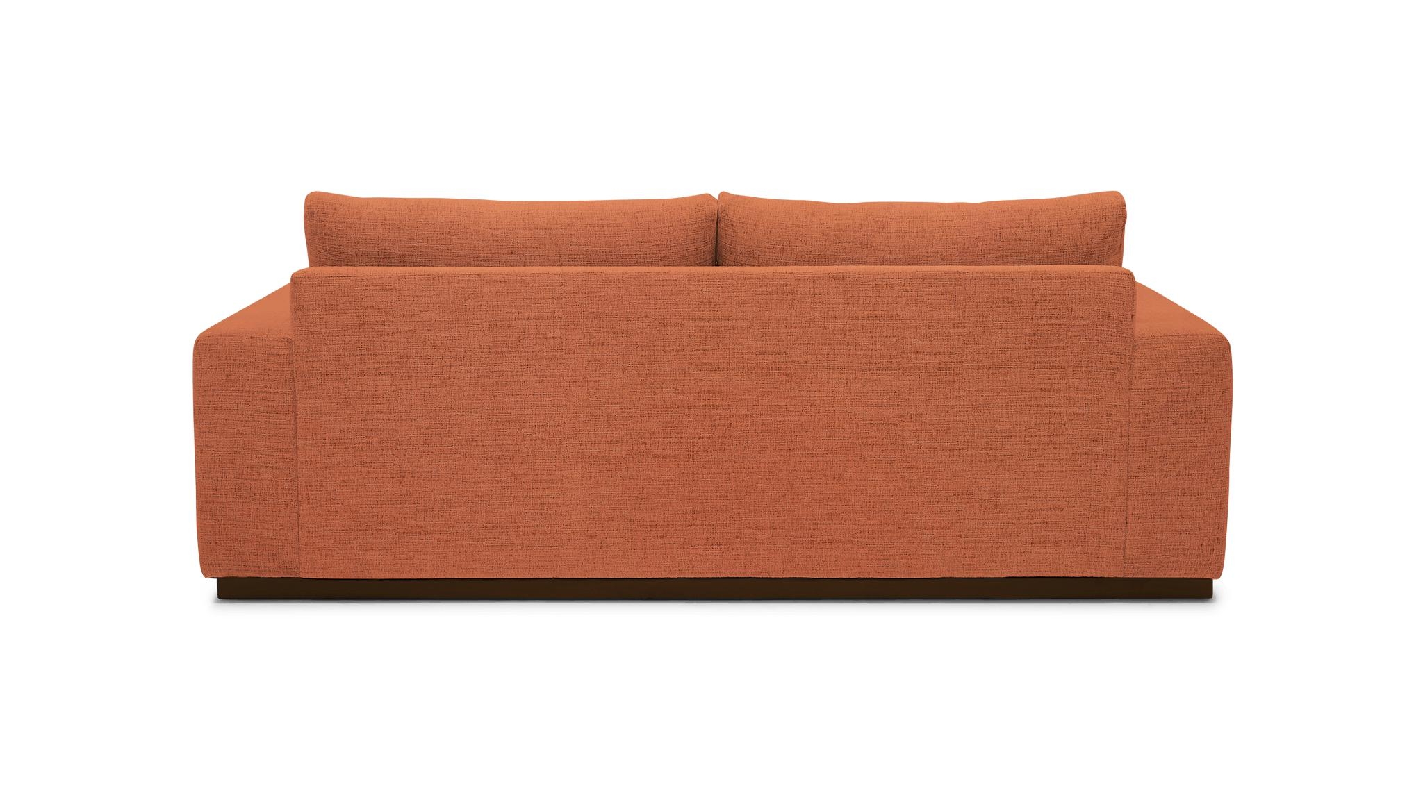 Pink Holt Mid Century Modern Sofa - Plush Terra Rose - Mocha - Image 4