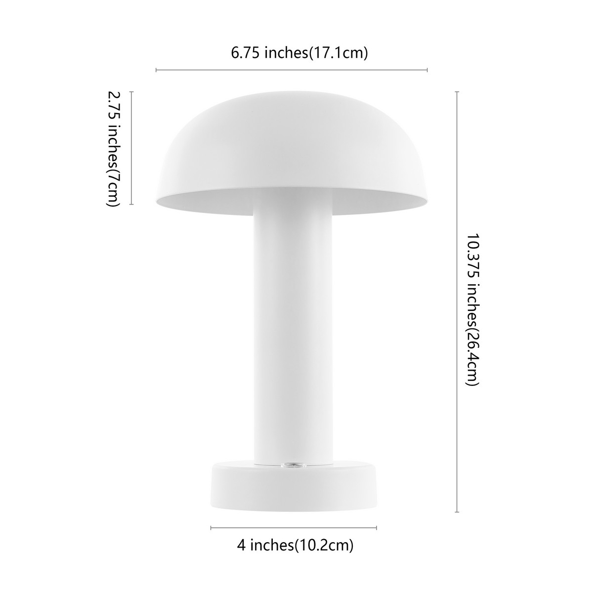 Brahma Rechargeable Led Table - White - Safavieh - Image 4