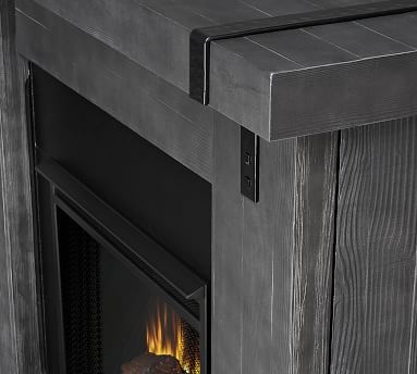 Vail Electric Fireplace, Chestnut - Image 1