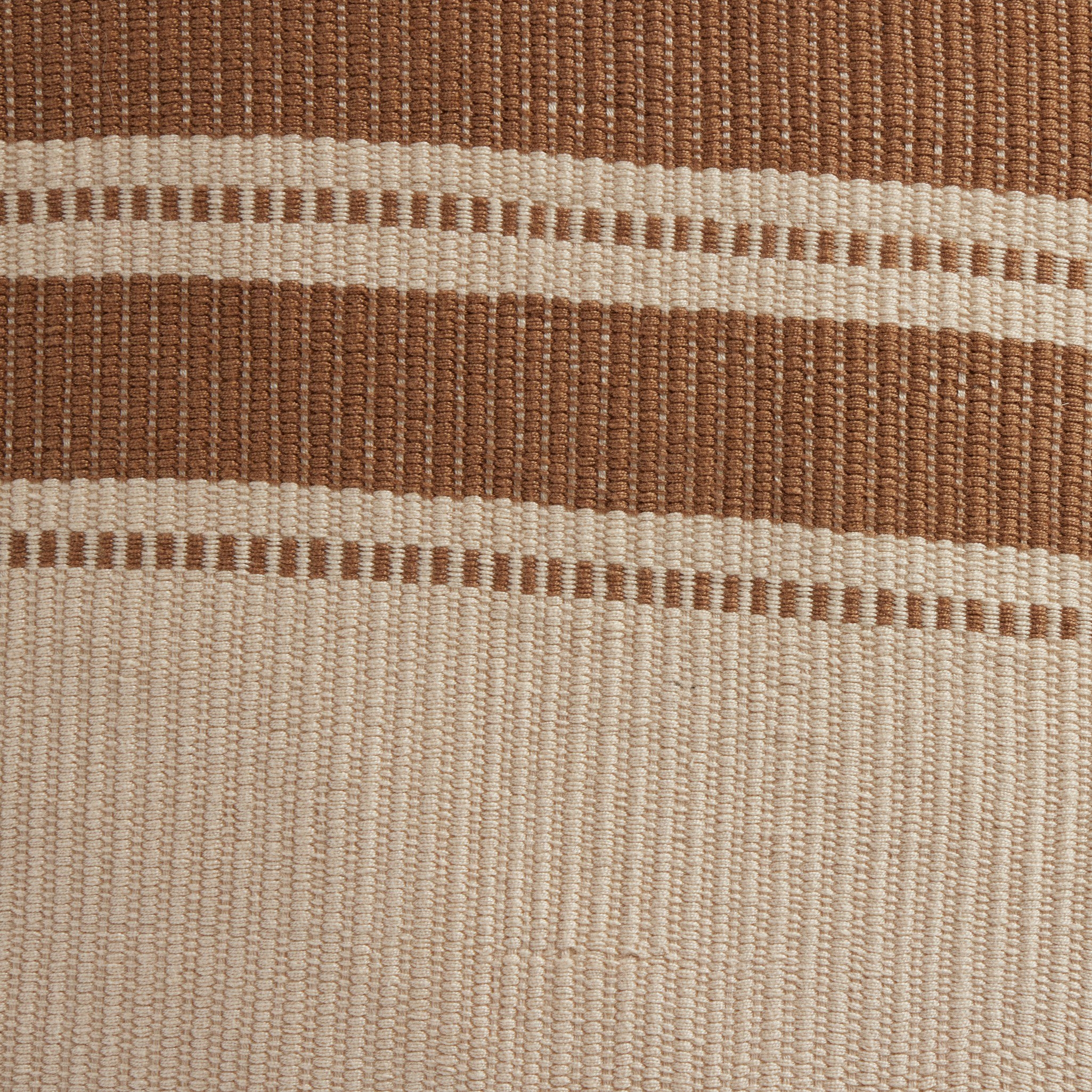 Handwoven Merido Pillow - Beige - Beige Cotton - Image 4
