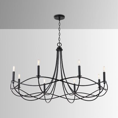 Giannini 8 - Light Candle Style Classic / Traditional Chandelier - Image 0