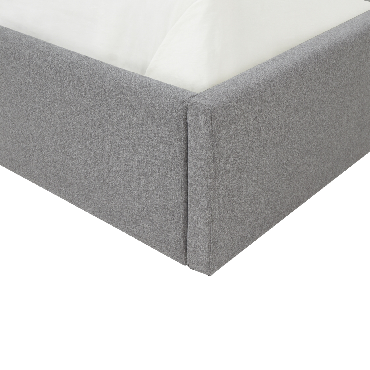 Rosita Low Profile Tufted Bed - Light Grey - Image 3