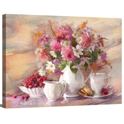 Bouquet Of Flowers In A Vase Still Life - Image 0