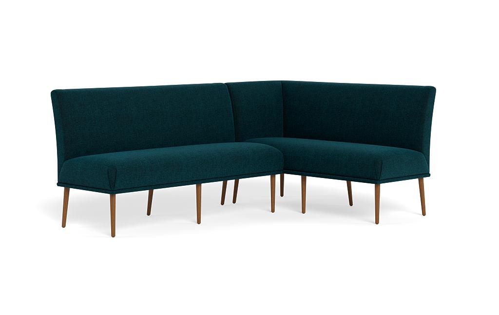 Dorian Upholstered Right Banquette with Tufting Option - Image 1