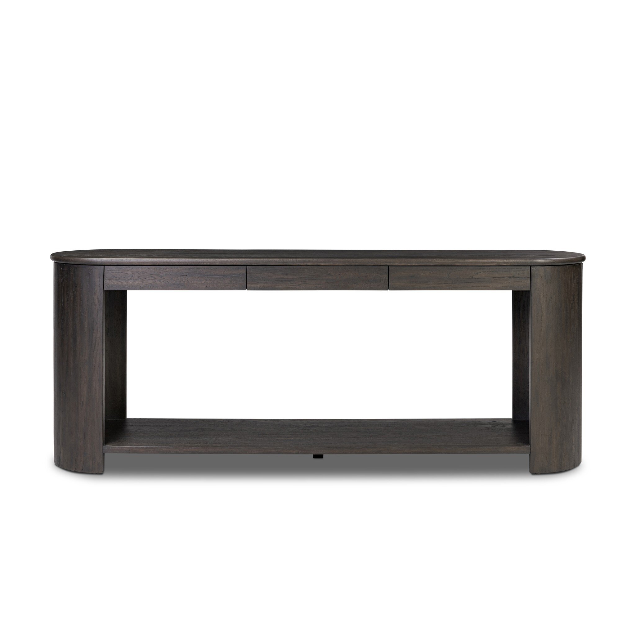 Farrow Console Table - Smoked Black Veneer - Image 0