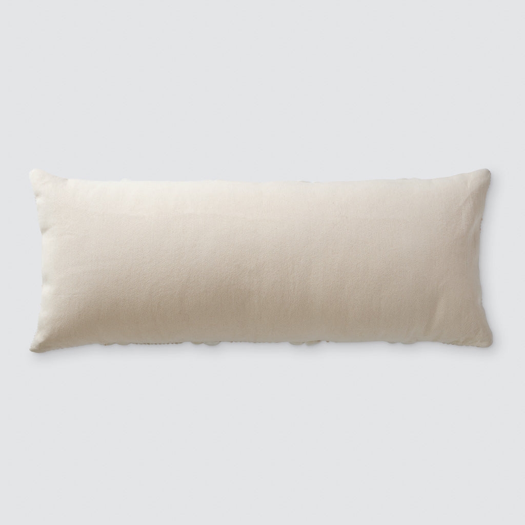 The Citizenry Contigo Lumbar Pillow | 12" x 30" | Grey - Image 6