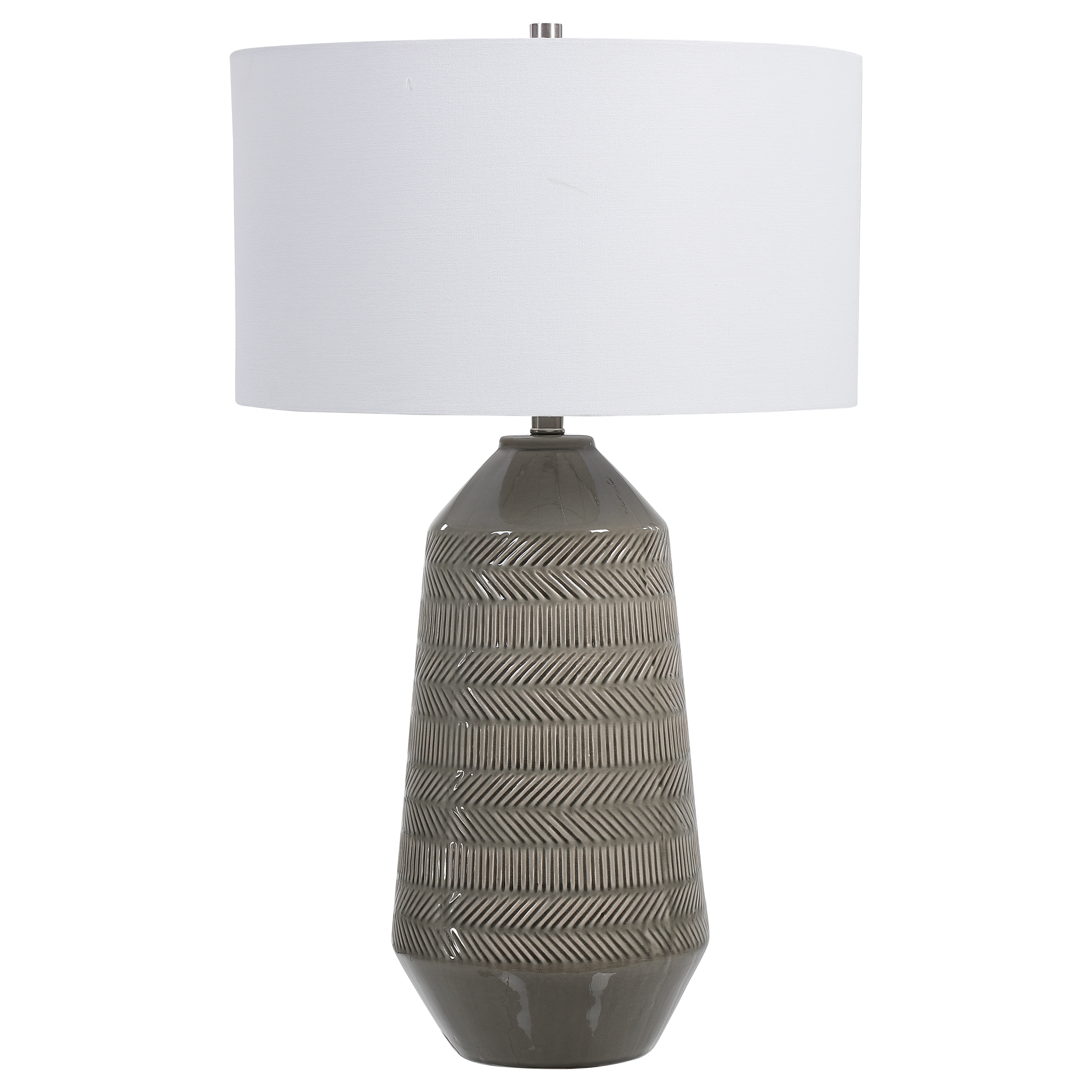 Rewind Gray Table Lamp - Image 2