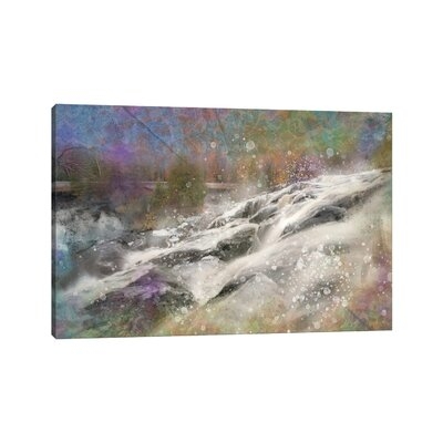 Splashy Falls by Kevin Clifford - Wrapped Canvas Gallery-Wrapped Canvas Giclée - Image 0