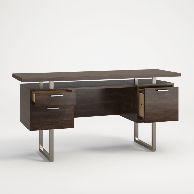 Clybourn Charcoal Cherry Desk - Image 2