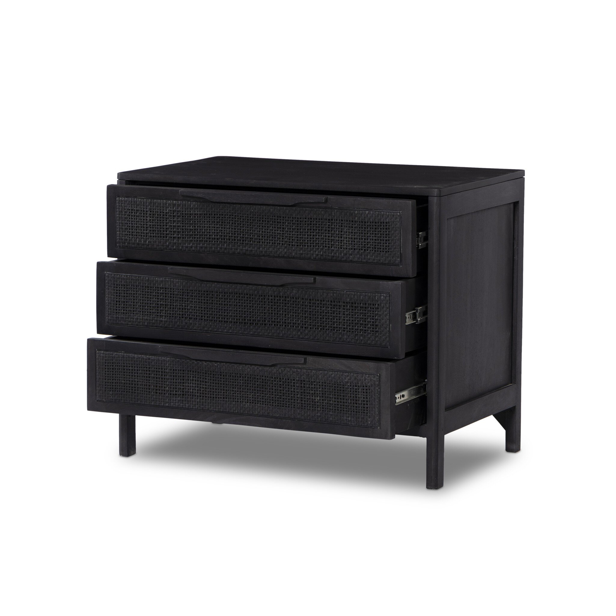 Sydney Large Nightstand - Black Wash - Image 4