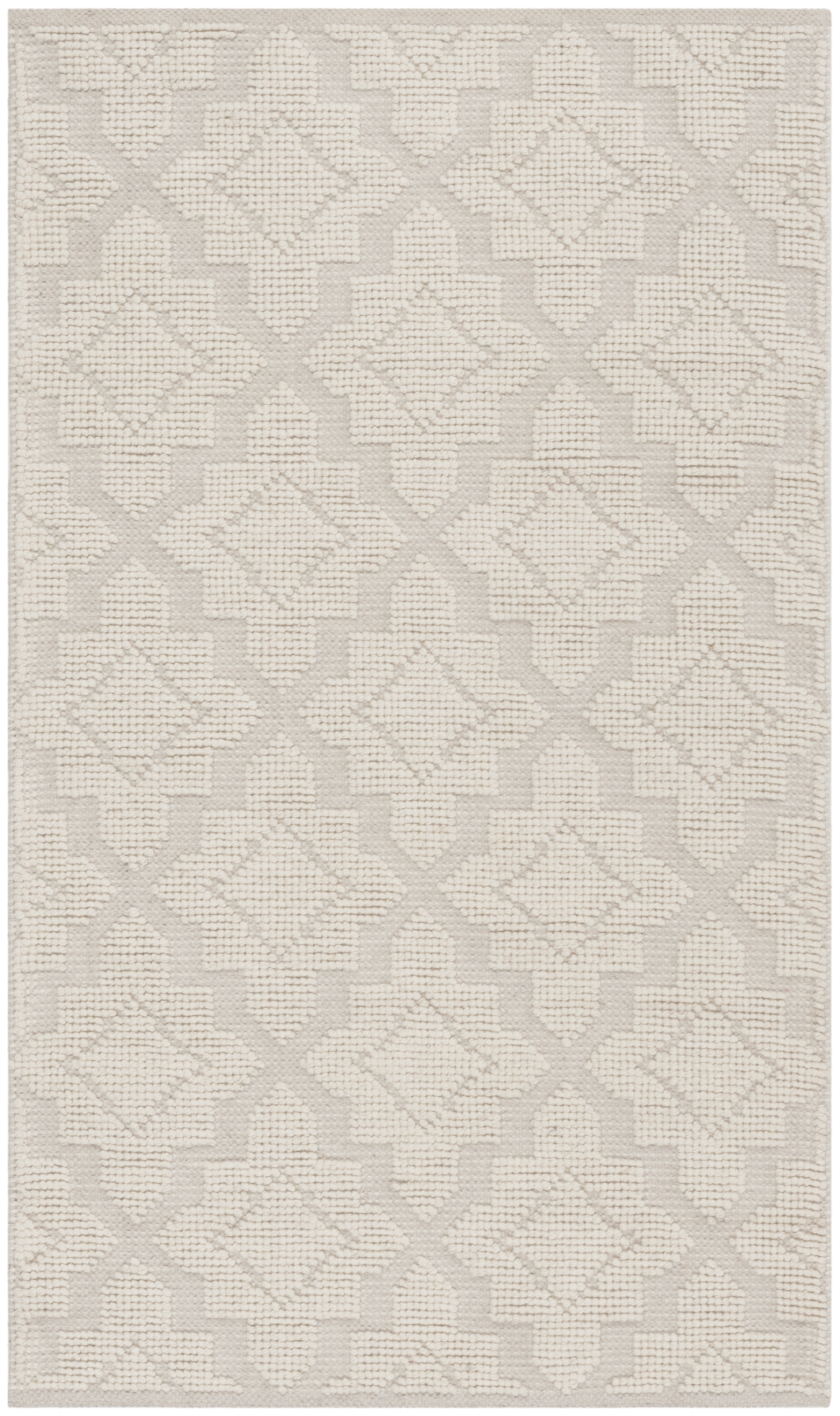 Arlo Home Hand Woven Area Rug, VRM103A, Ivory,  3' X 5' - Image 0