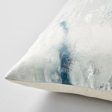 Landscape Dreams Brocade Pillow Cover, 24"x24" - Image 1