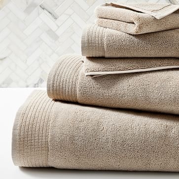 Organic Premium Spa Towel, Bath Towel, Sand - Image 2