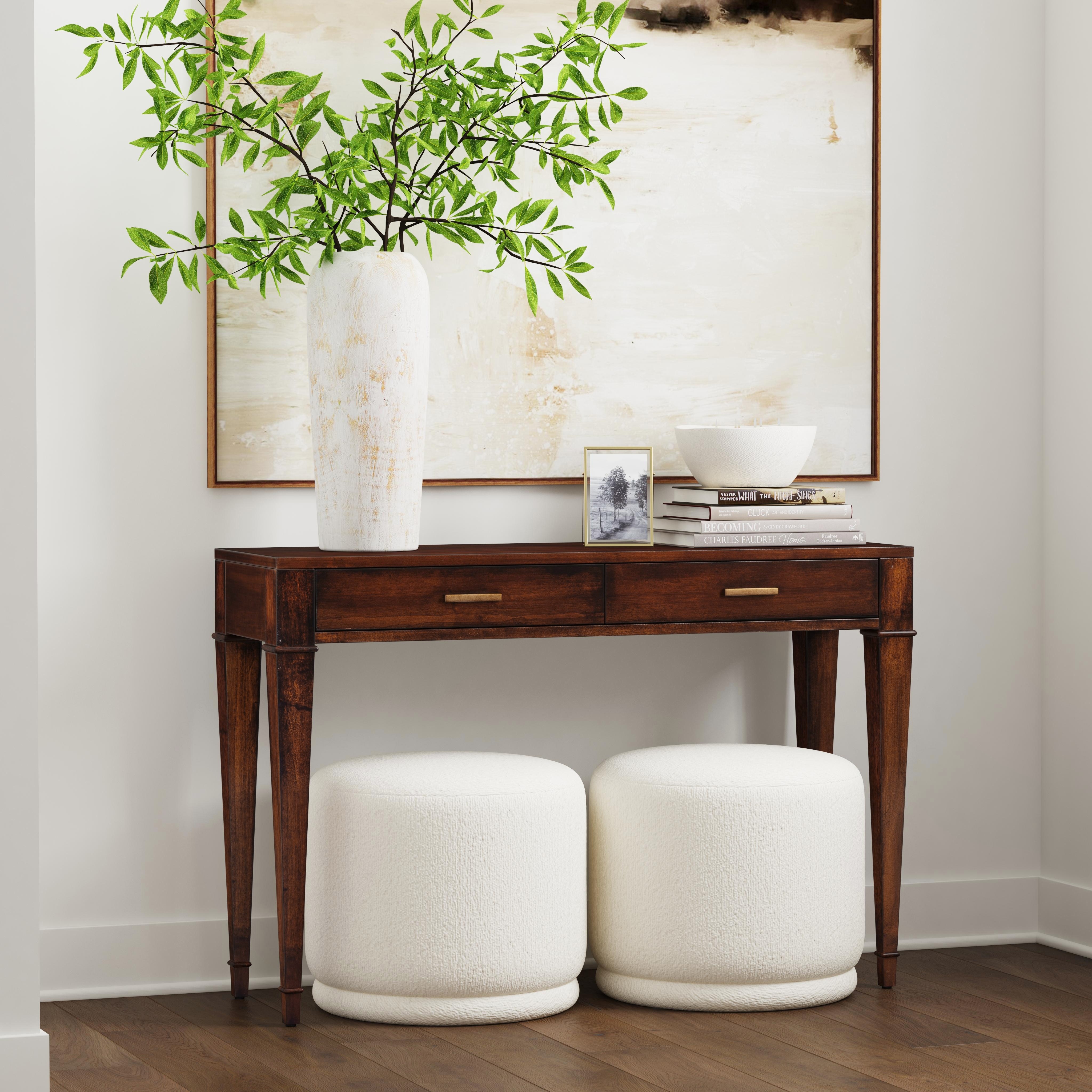 Kai Antique Cherry Console Table - Image 1