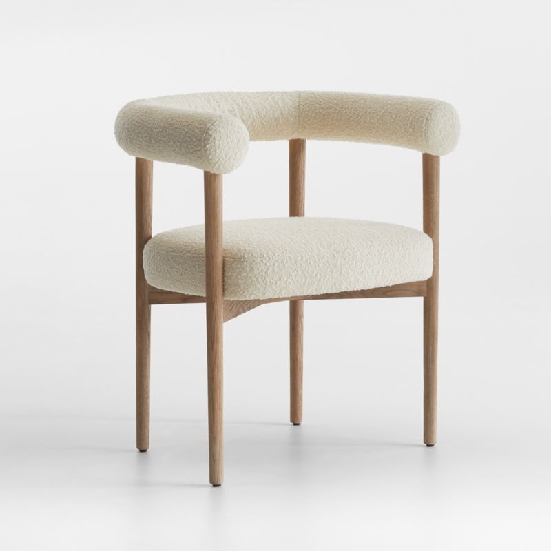 Mazz Boucle Dining Chair by Leanne Ford - Image 3