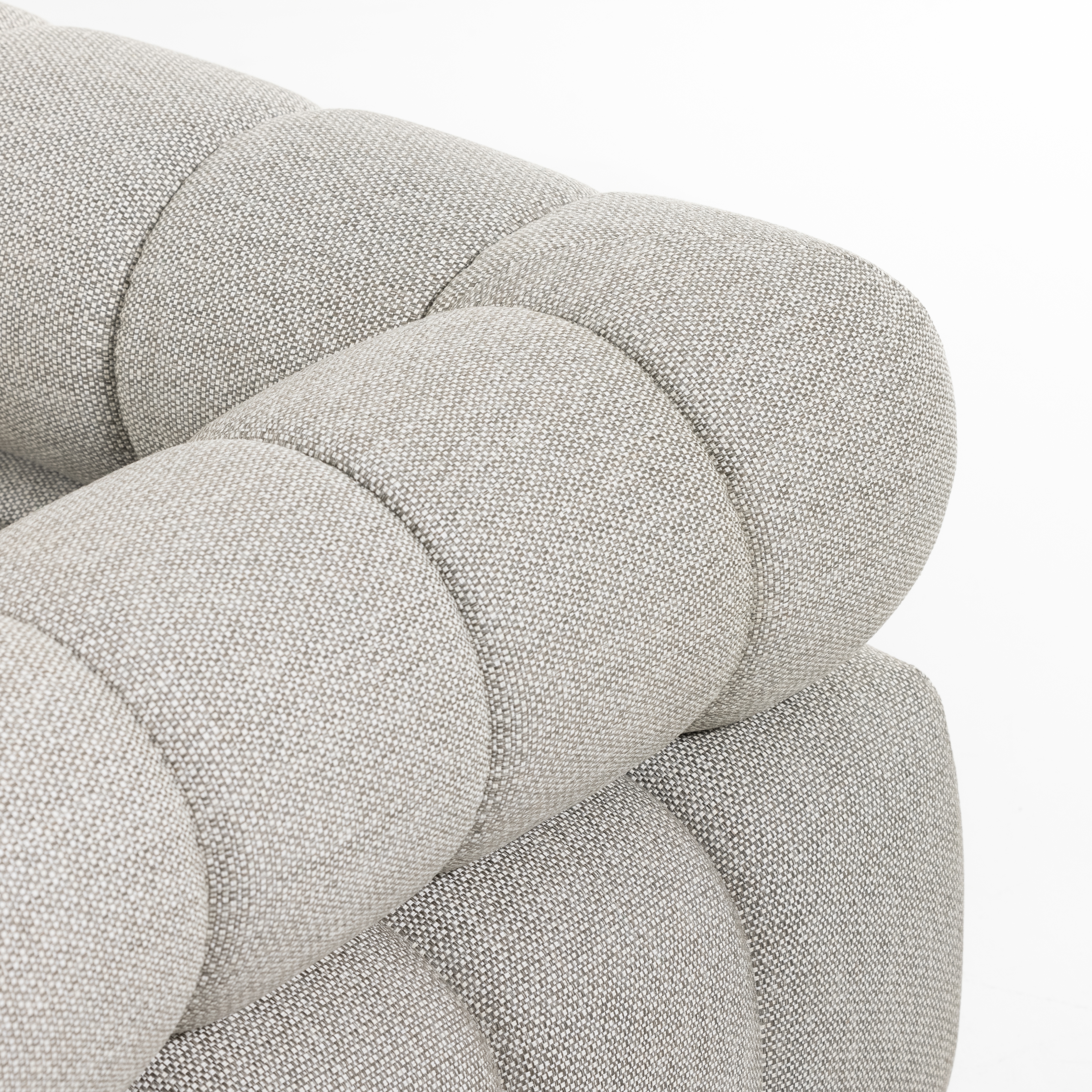 Roma Outdoor 3pc Sectional-Ash - Image 8