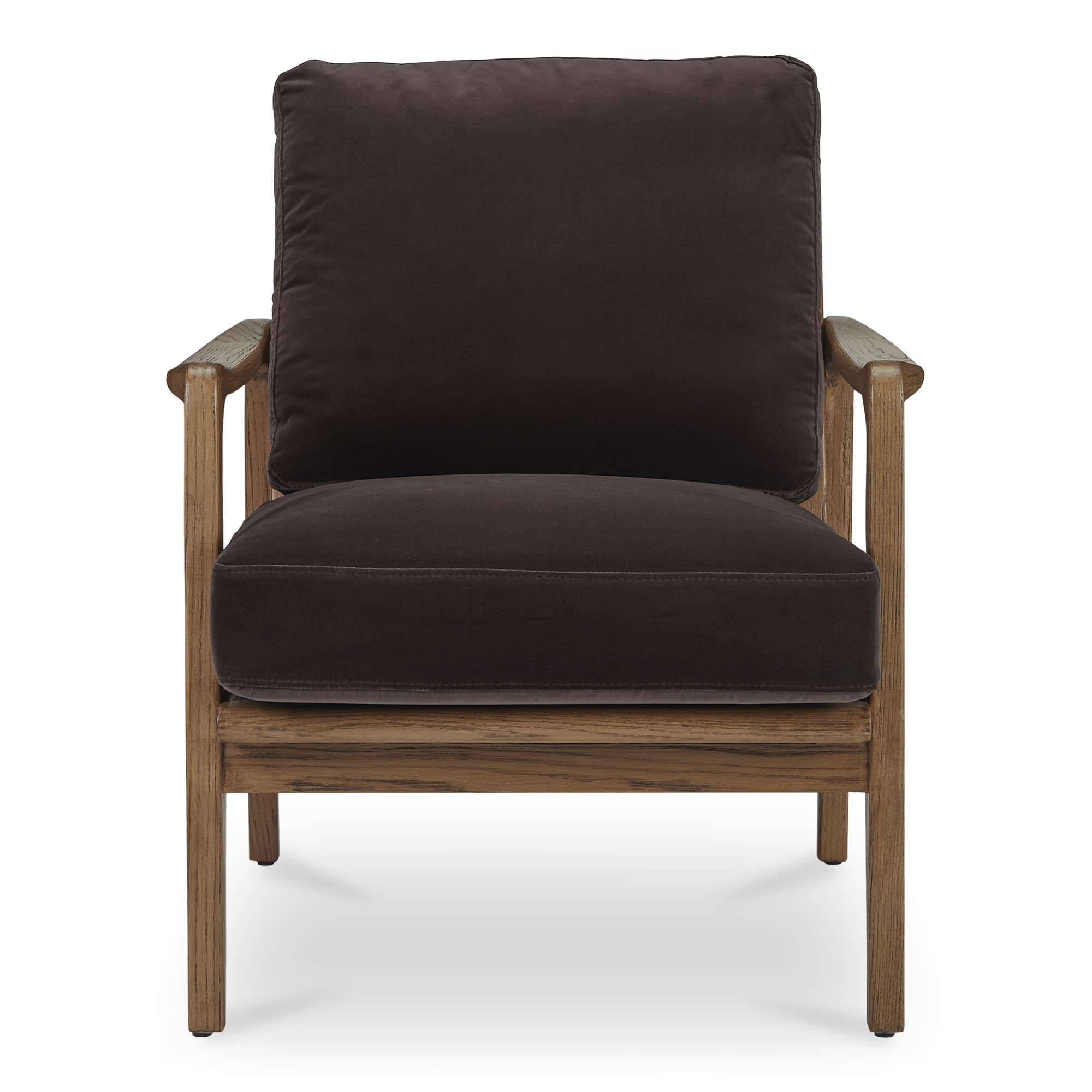Fearne Accent Chair Dark Brown - Image 0
