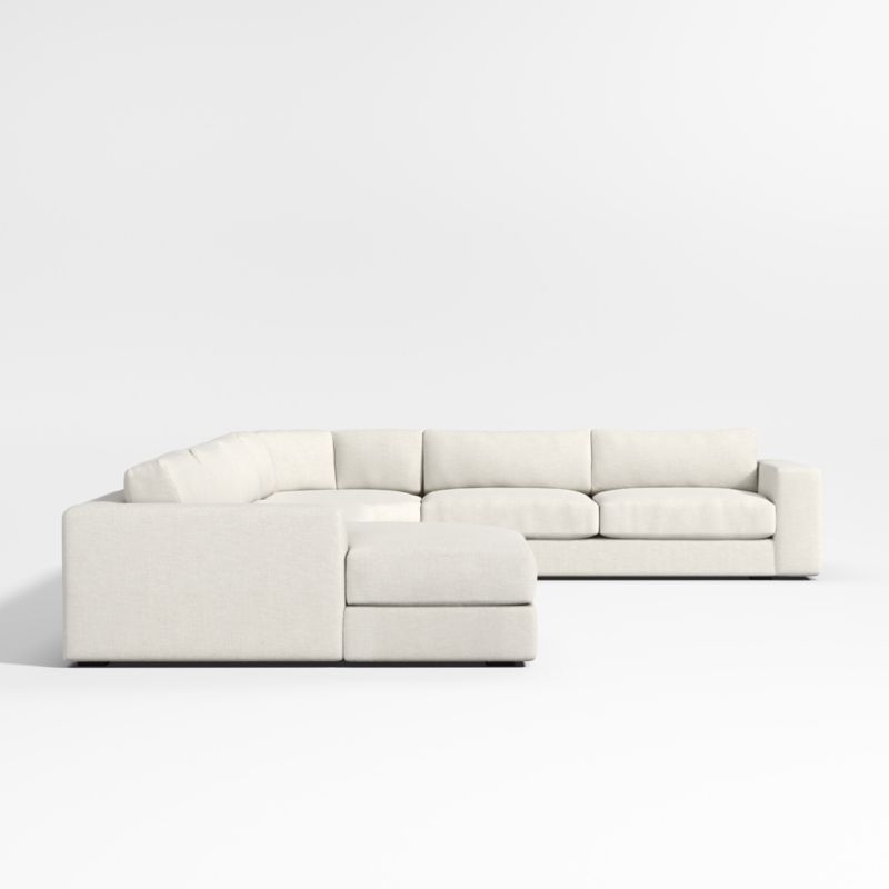 Oceanside Low 4-Piece Sectional Sofa with Wedge - Image 2