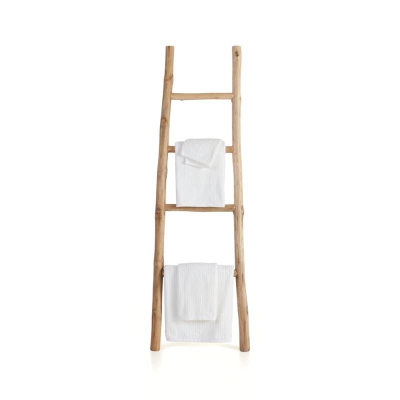 Teak Wood Decorative Throw Ladder - Image 10