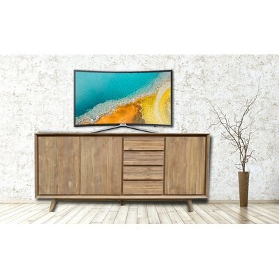 Solid Wood TV Stand for TVs up to 88" - Image 0