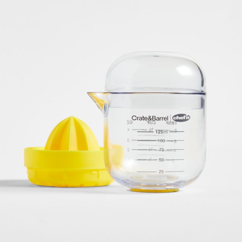 Crate & Barrel Mini Citrus Juicer with Cup - Image 2