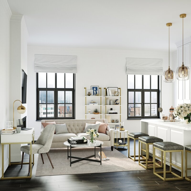 Kanissa Steel Ladder Bookcase - Image 4