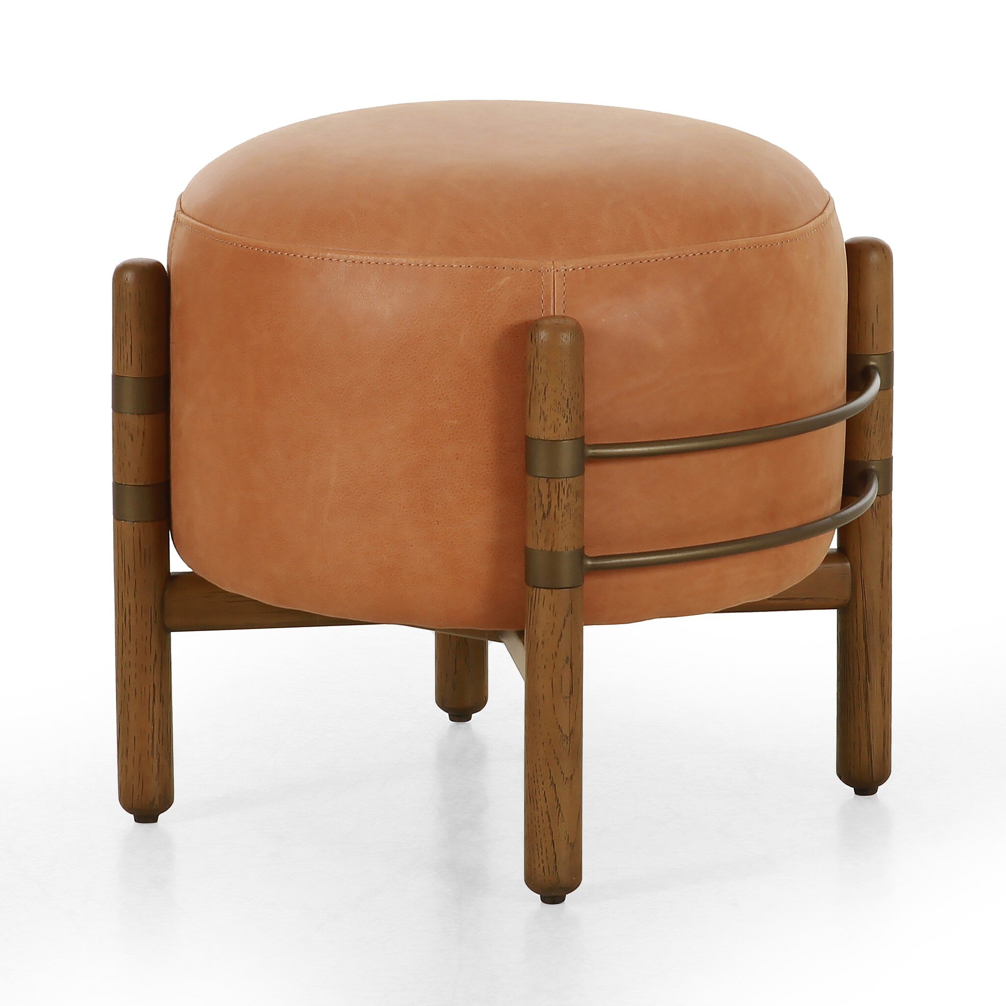 Enfield Ottoman-21" - Palermo Cognac - Image 1