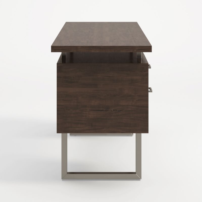 Clybourn Charcoal Cherry Desk - Image 5