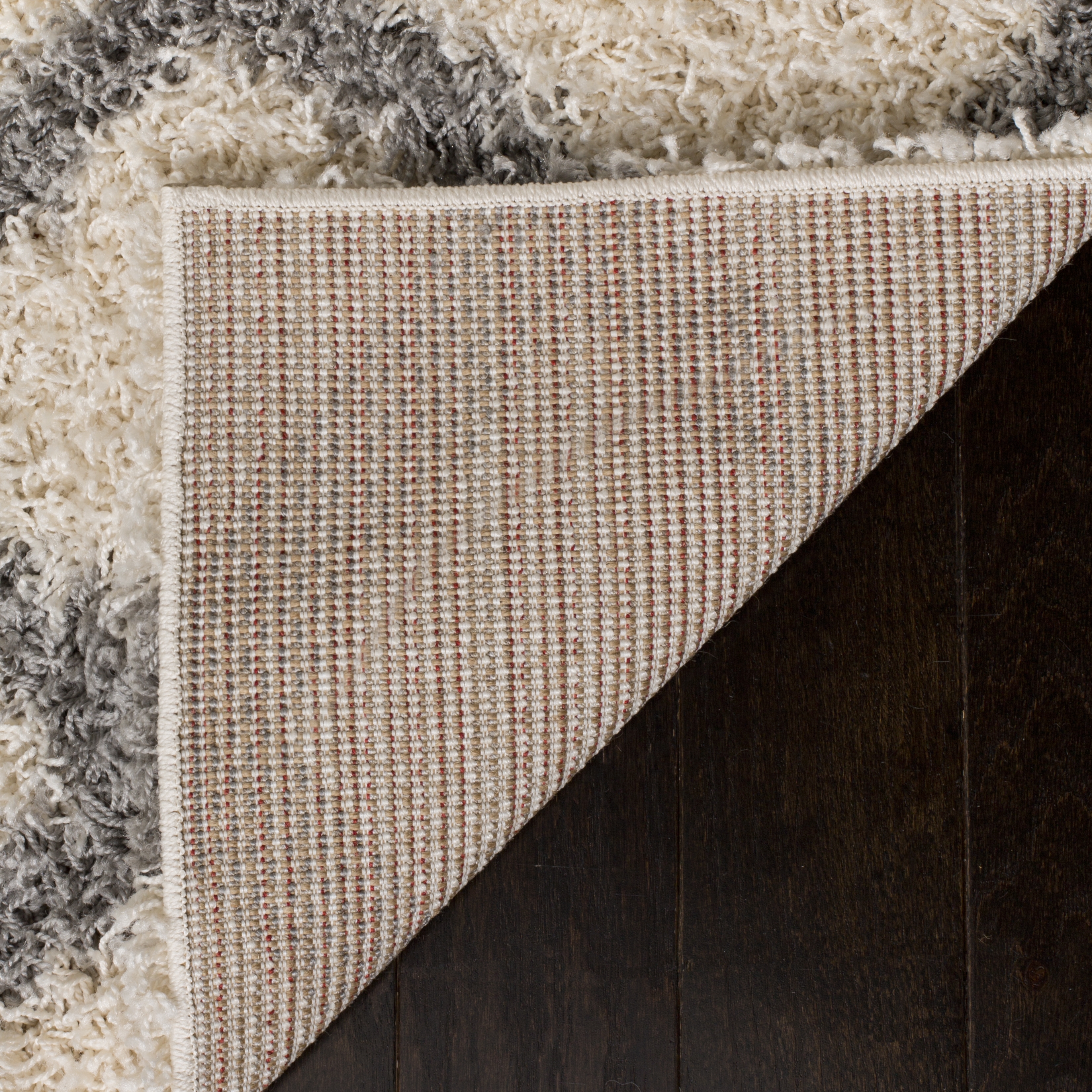 Arlo Home Woven Area Rug, SGDS258F, Ivory/Grey,  3' X 5' - Image 3