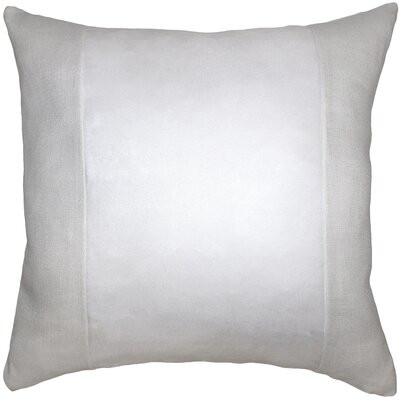 Taos Suede White Band Pillow - Image 0