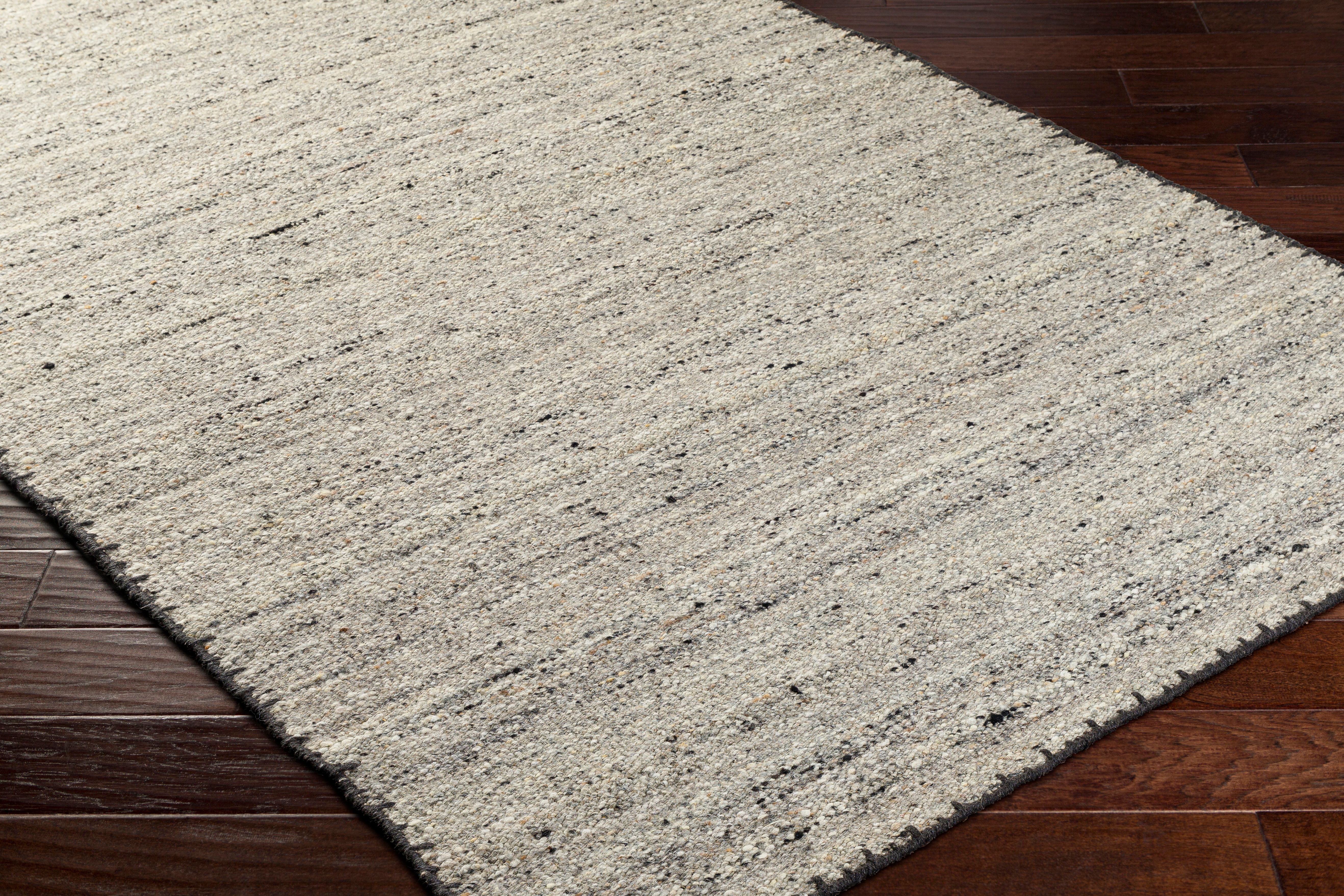 Berkeley Beige Indoor 9' x 12' Handmade Rug - Image 4