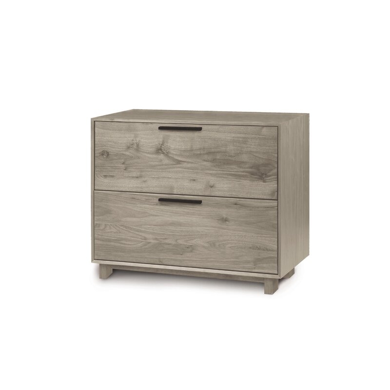 Copeland Furniture Linear Office Storage 2 Drawer Lateral Filing Cabinet Color: Autumn Cherry - Image 0