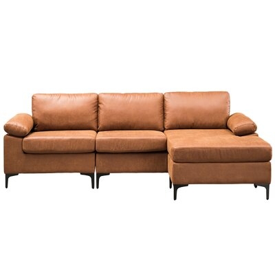 100.39" Wide Reversible Sofa & Chaise - Image 0