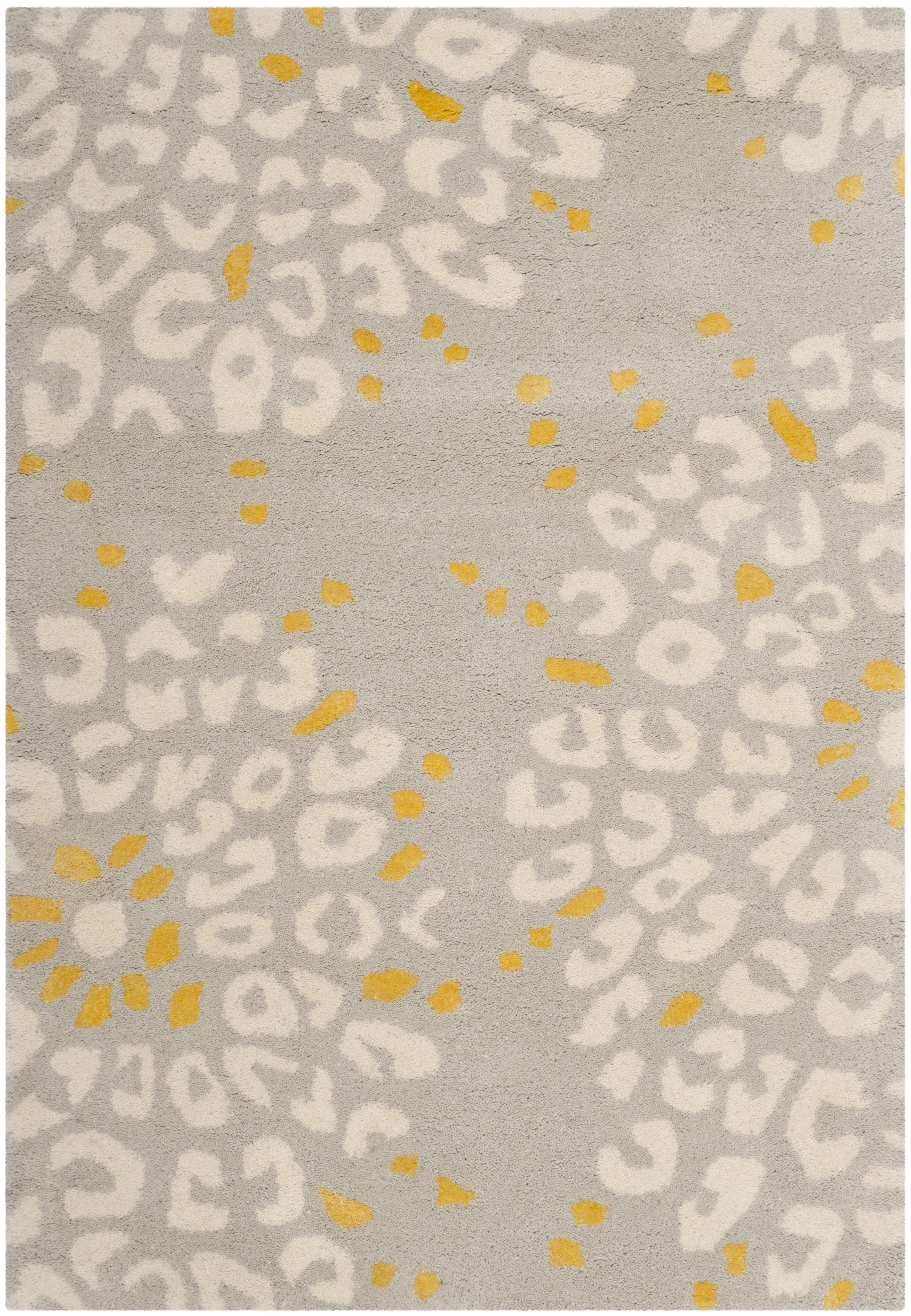 Arlo Home Hand Tufted Area Rug, CPR355A, Grey/Ivory,  3' X 5' - Image 0