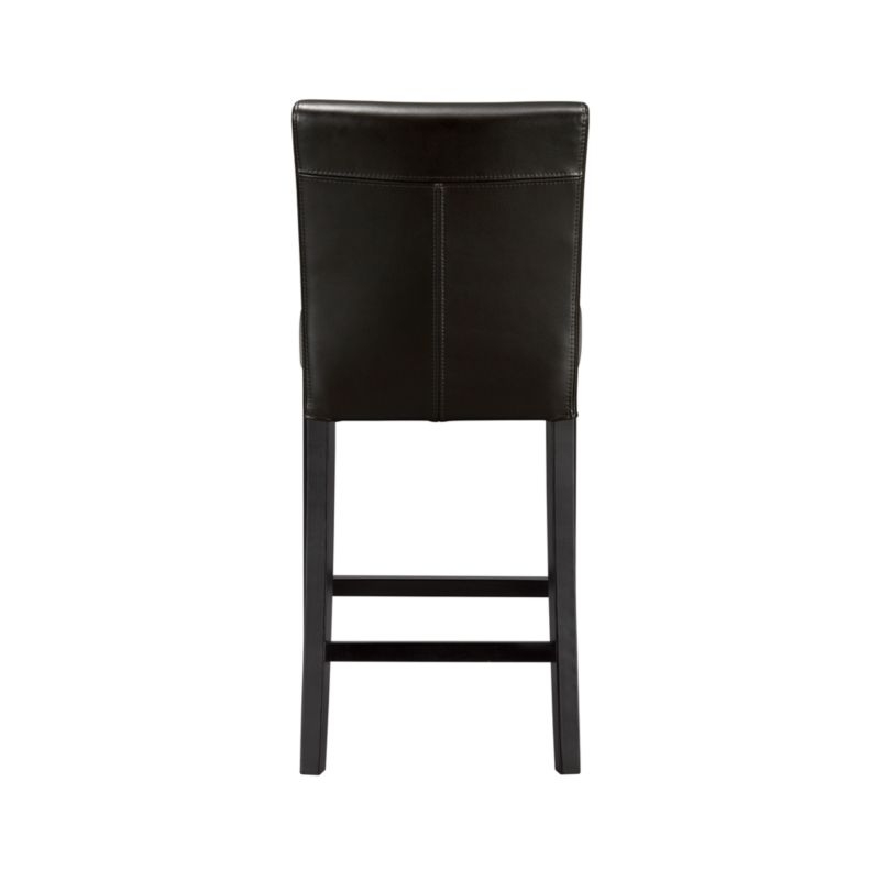 Lowe Onyx Leather Counter Stool - Image 5