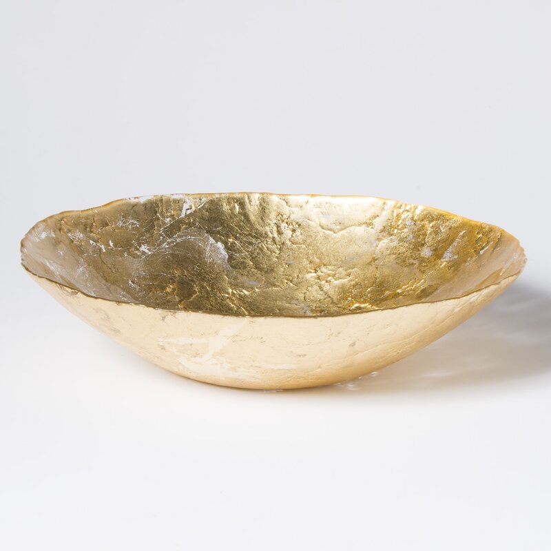 VIETRI Moon Glass Medium Decorative Bowl - Image 0