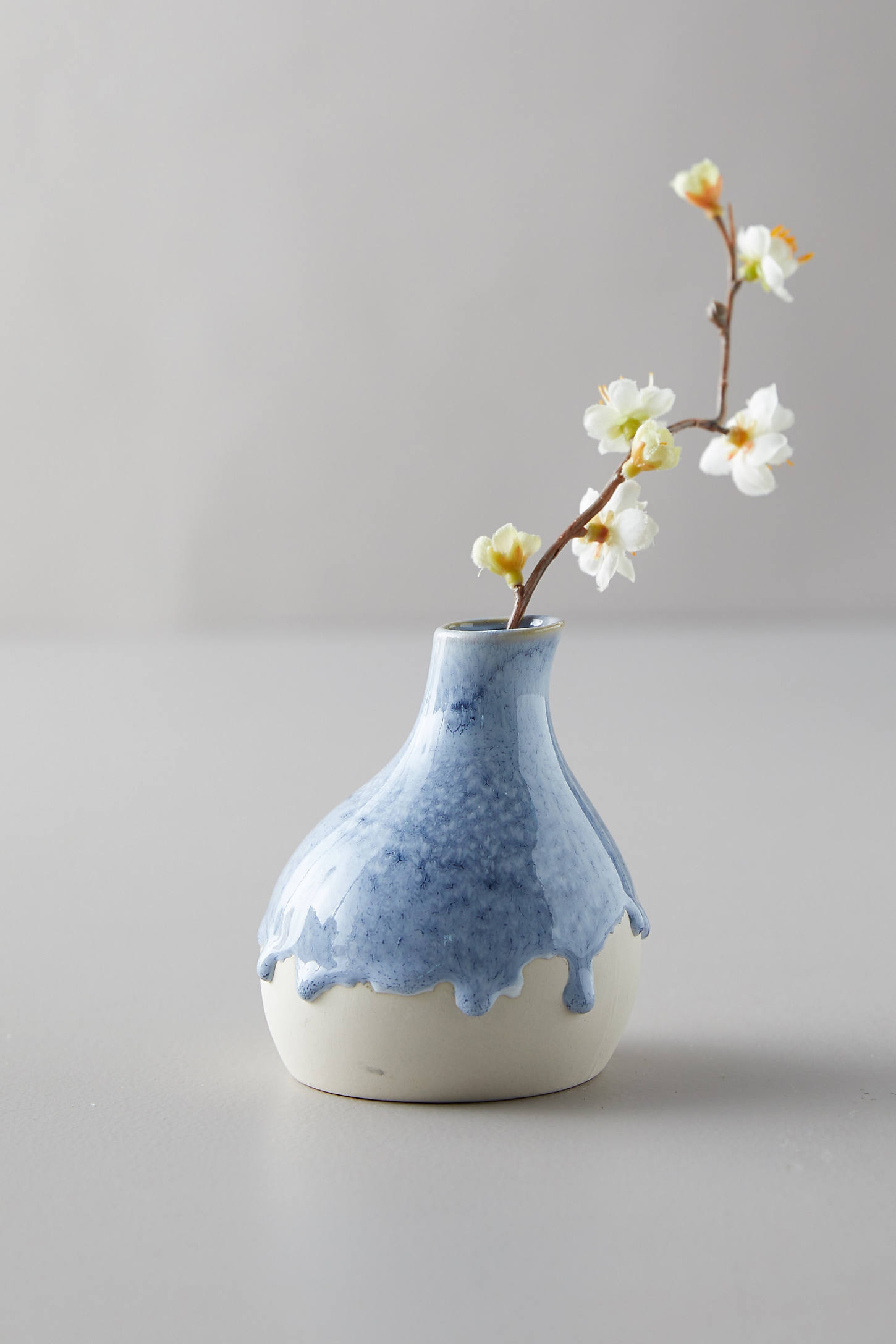 Ceramic Color Drip Bud Vase - Image 0