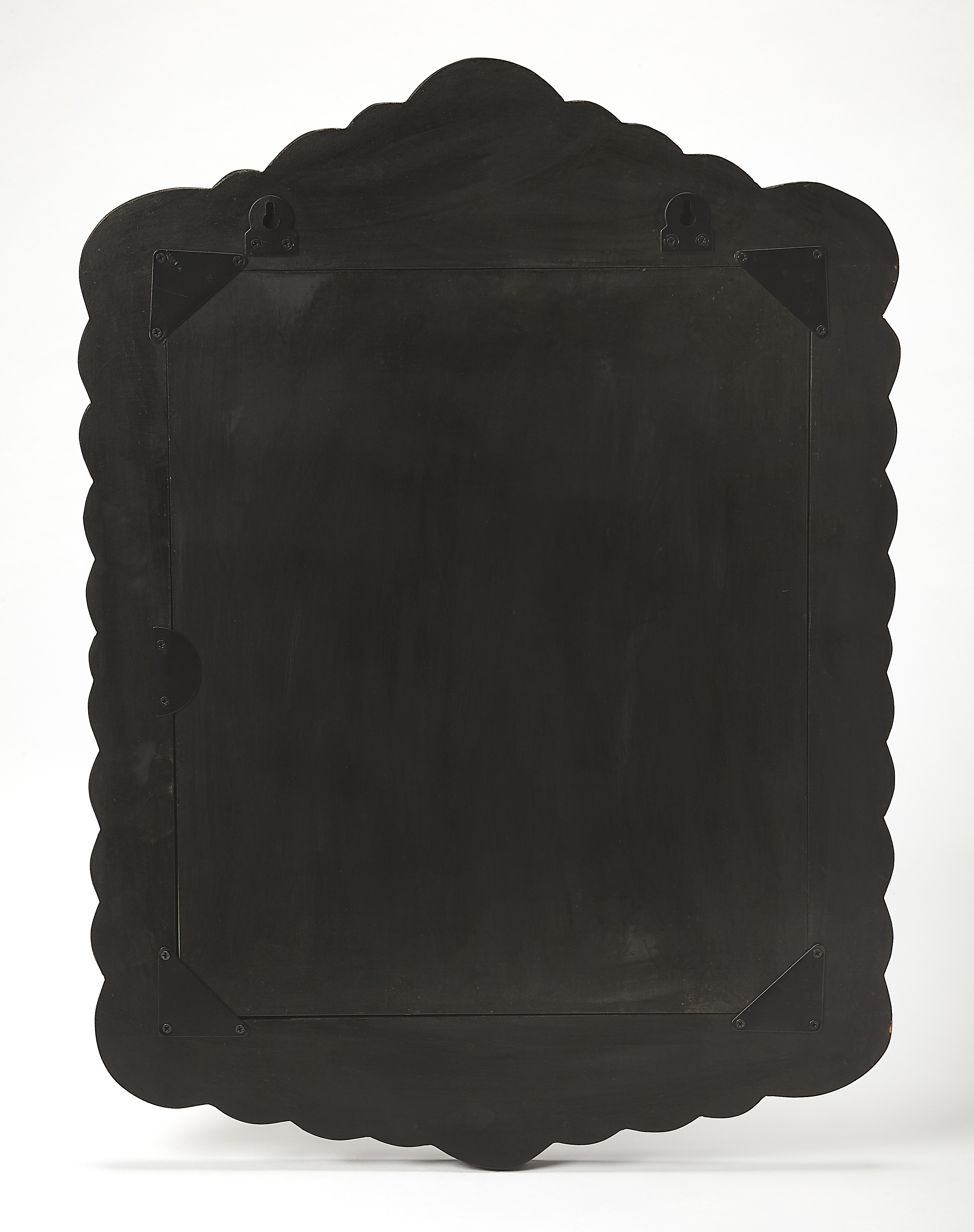 Vivienne Wood & Bone Inlay Wall Mirror - Image 3